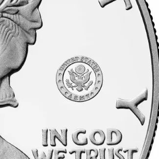 2025 American Eagle 1 oz Silver Proof Coin Army Privy 